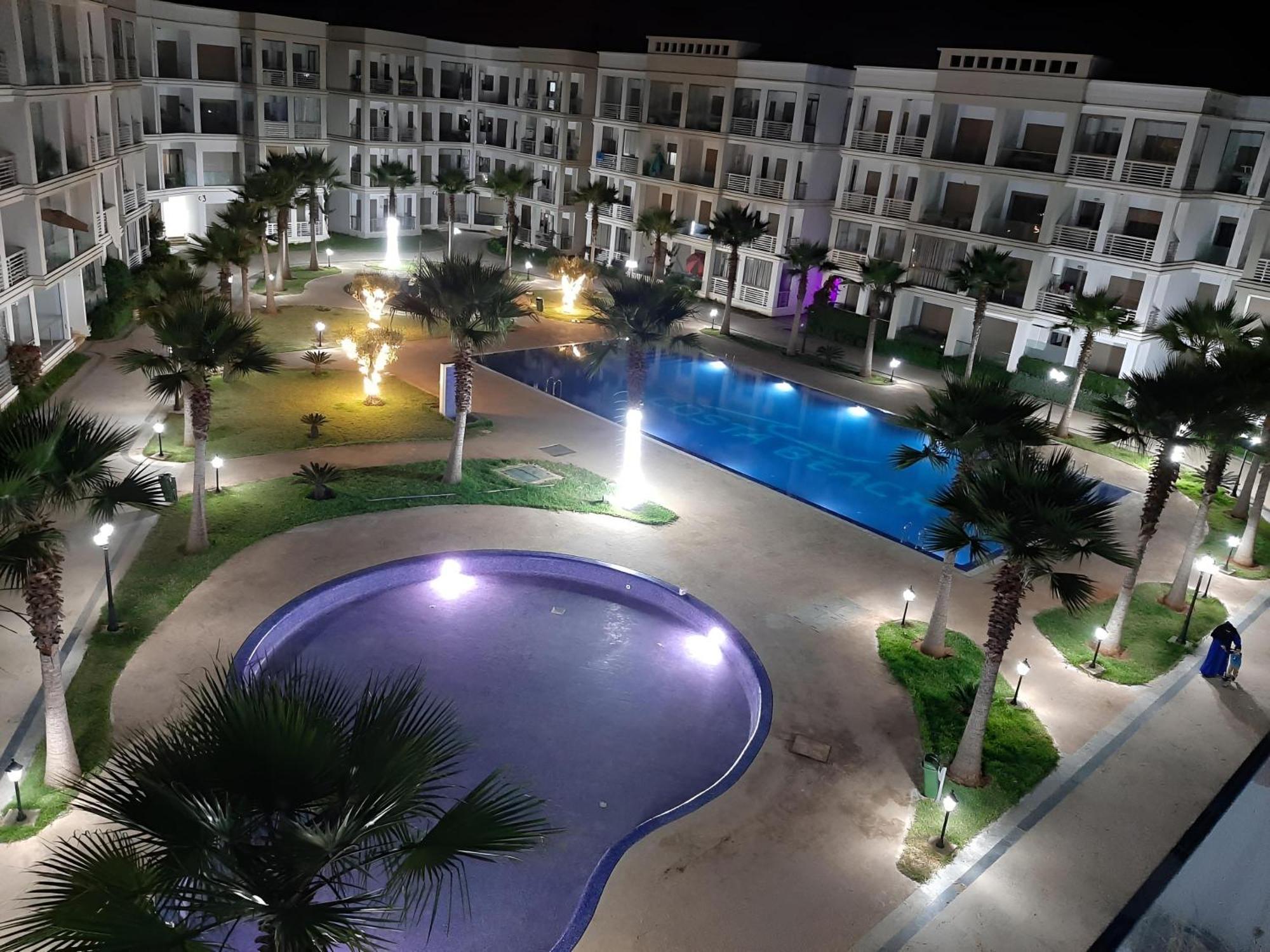 Costa Beach Lux Family Apartment With Pools Bouznika Exterior foto